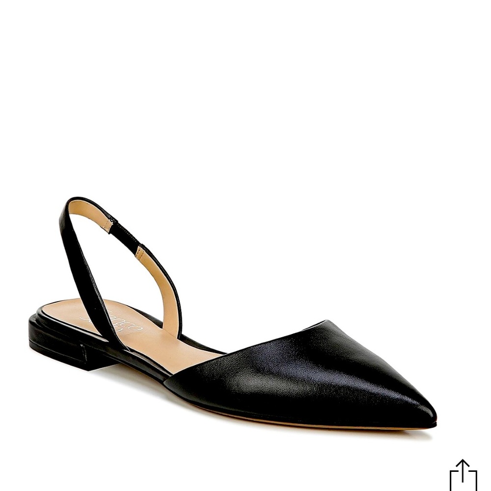 🔥 FRANCO SARTO NIKKI - Black flats🔥🔥